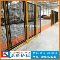 蘇州工業(yè)金屬隔離網(wǎng) 車間機(jī)器設(shè)備隔離圍欄 配套大門