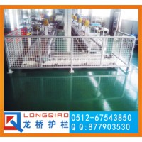 合肥工作臺(tái)防護(hù)網(wǎng) 工作區(qū)防掉落圍欄訂制鋁合金車間隔離網(wǎng) 大門